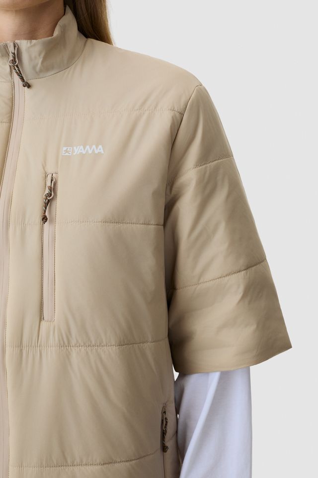 Strata Puffer Jacket Sand Dune