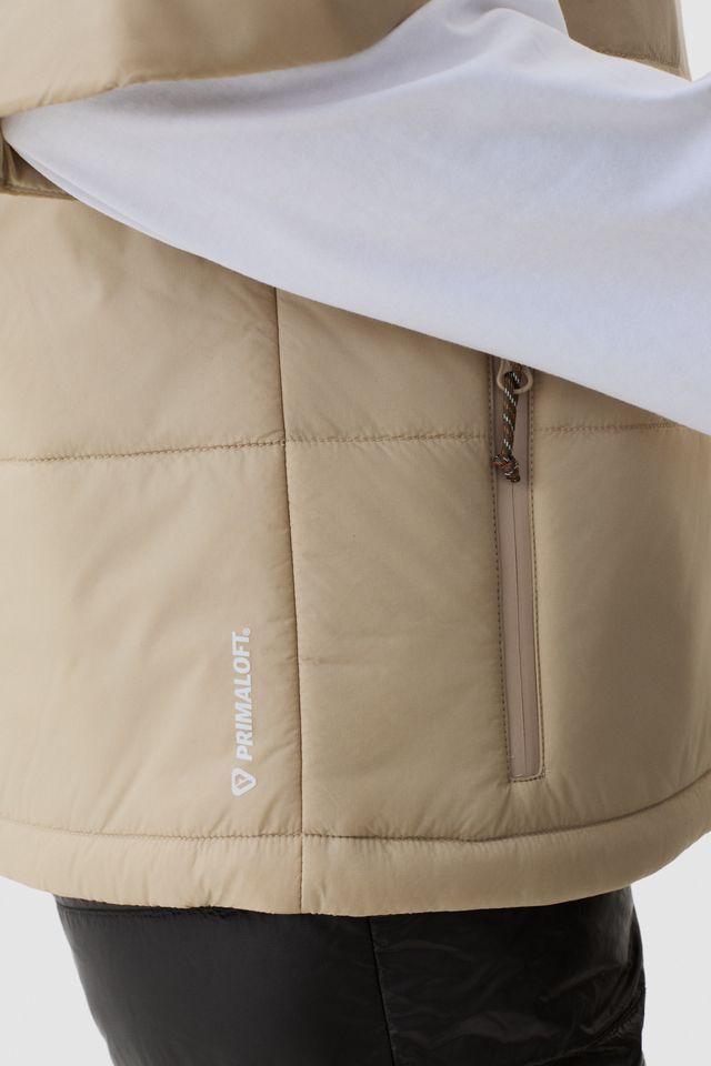 Strata Puffer Jacket Sand Dune