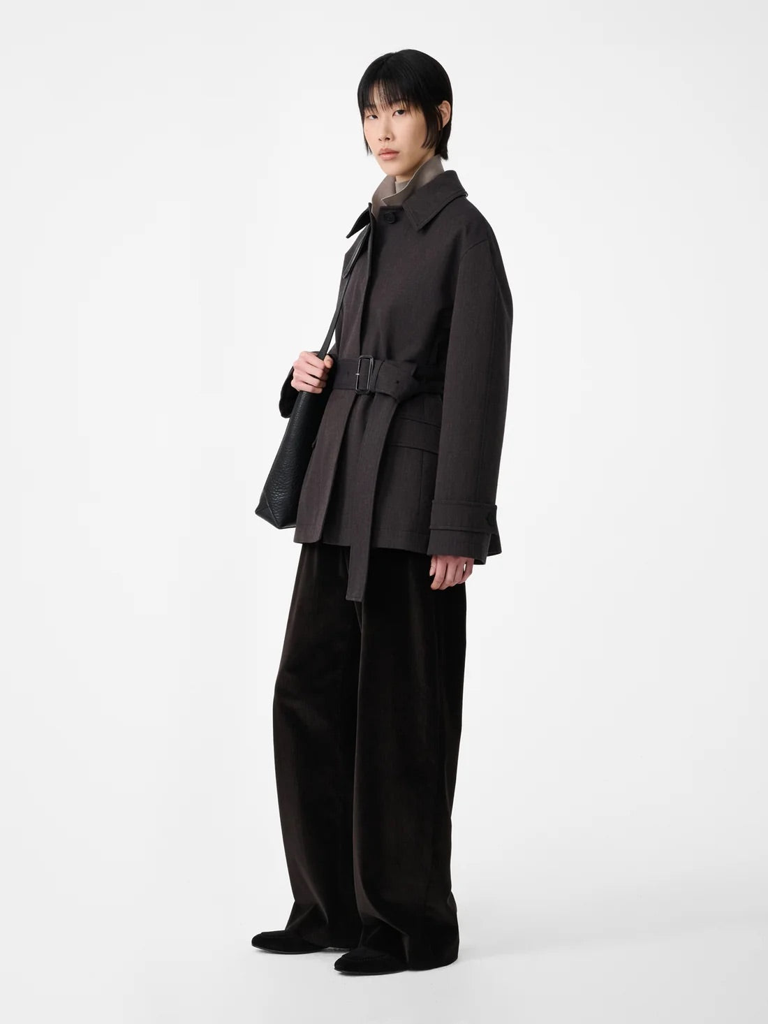 Grange Corduroy Wide Leg Pant - Espresso