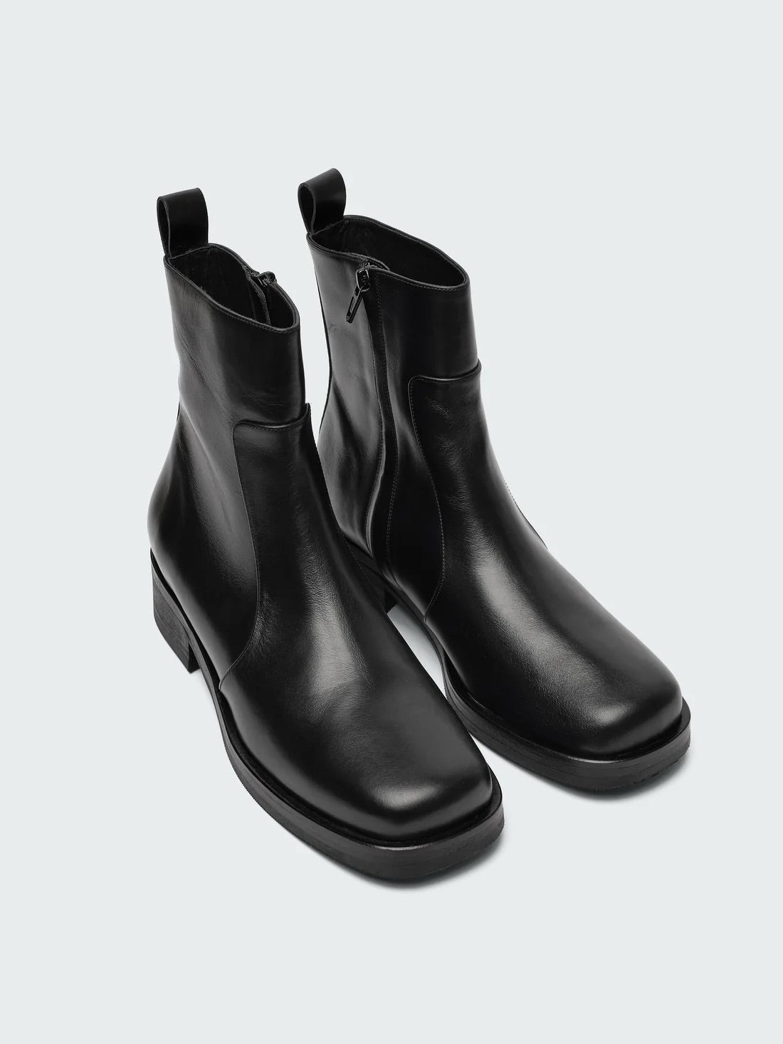 Square Boot - Black
