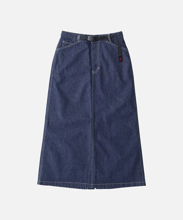 Sutter Denim Skirt Rinsed Indigo