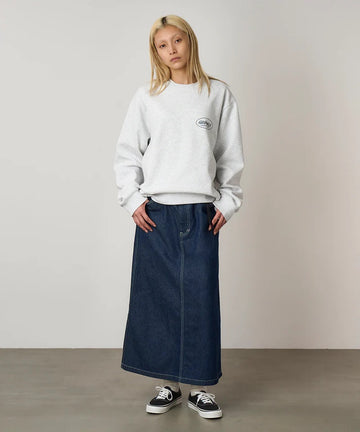 Sutter Denim Skirt Rinsed Indigo