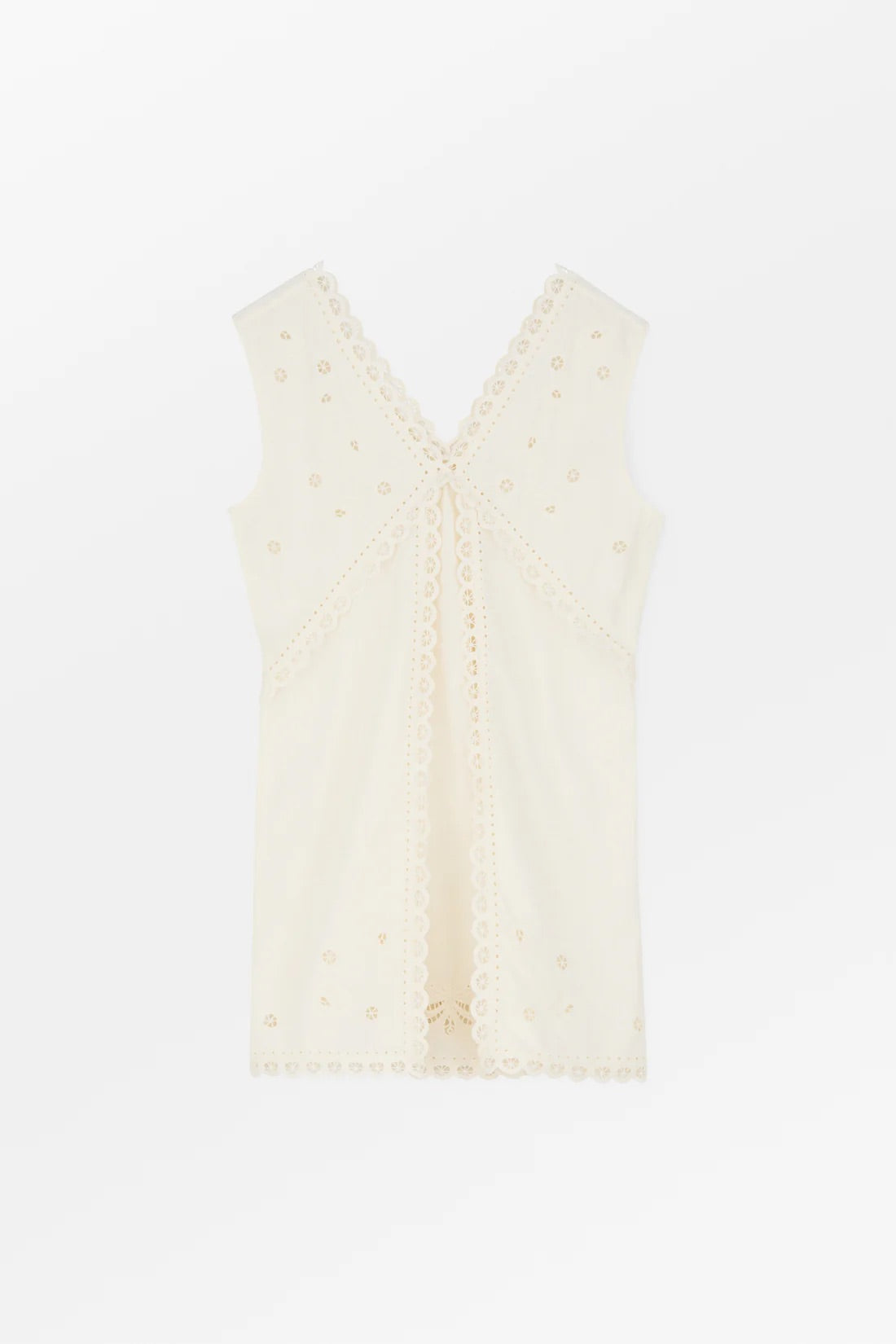 Talia Dress - Antique White