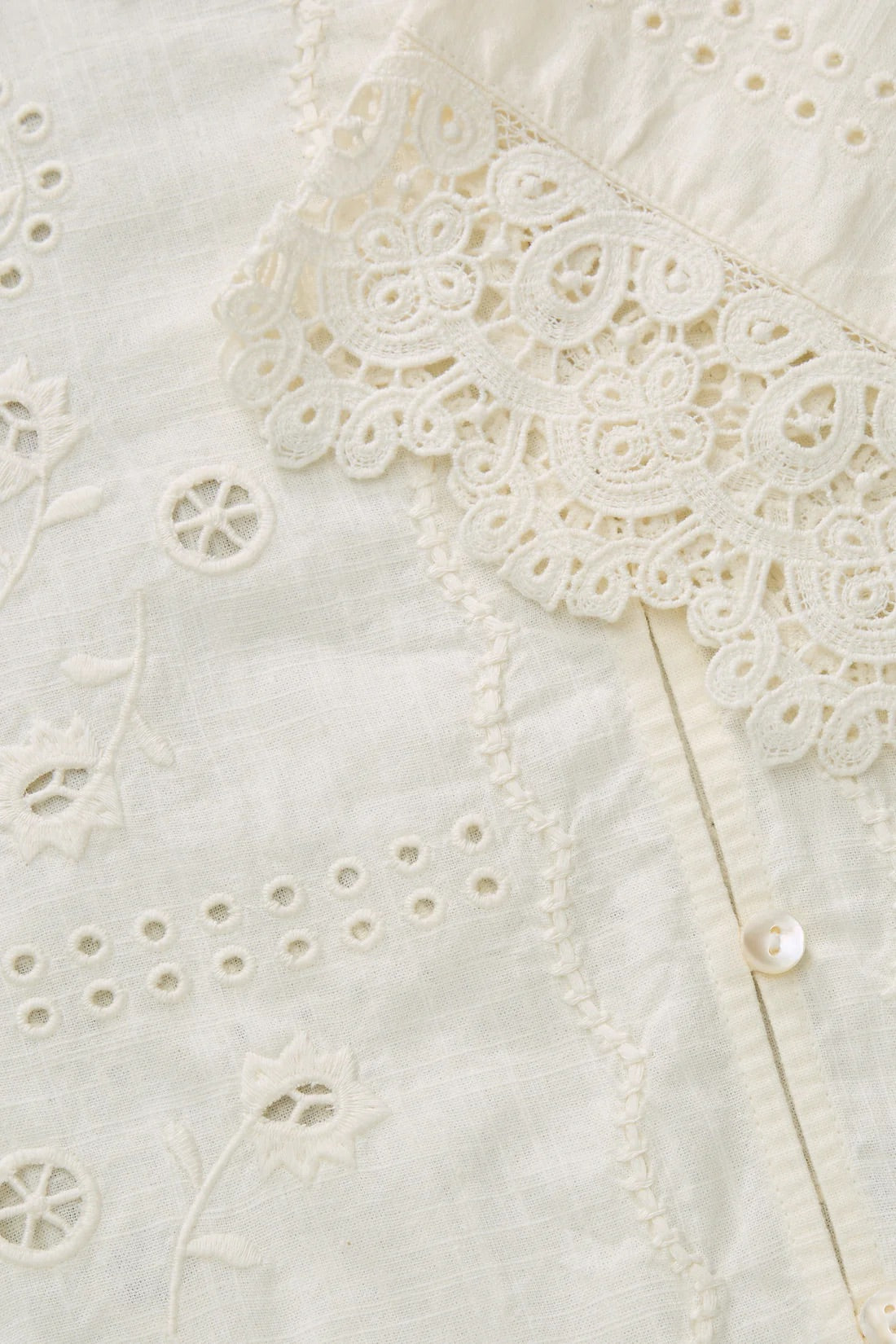Talia Shirt - Antique White