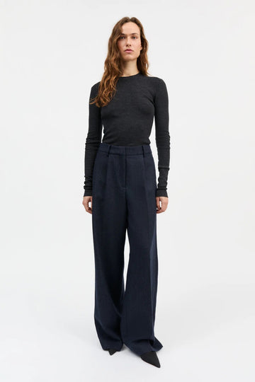 Thom Trousers Navy Black