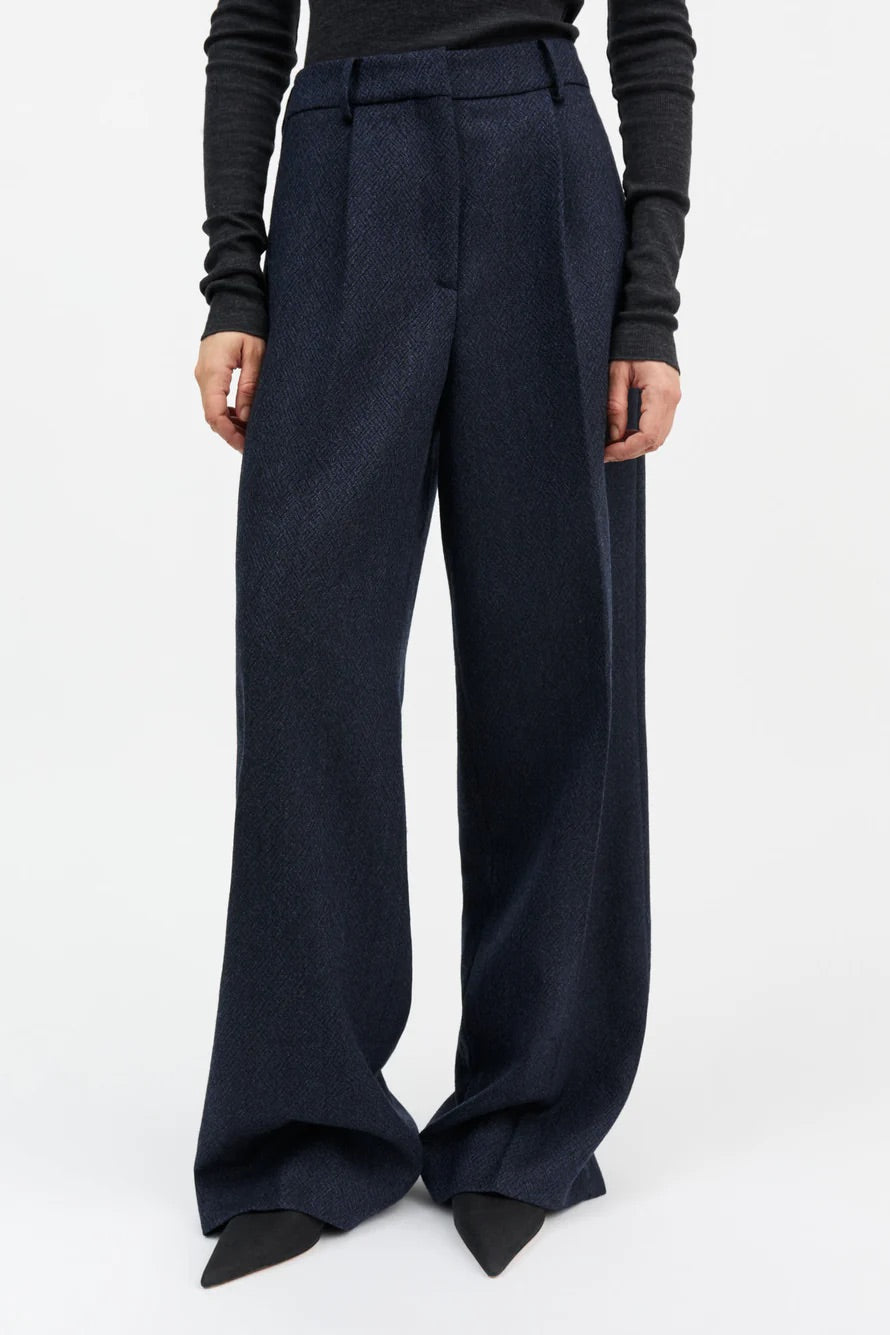 Thom Trousers Navy Black