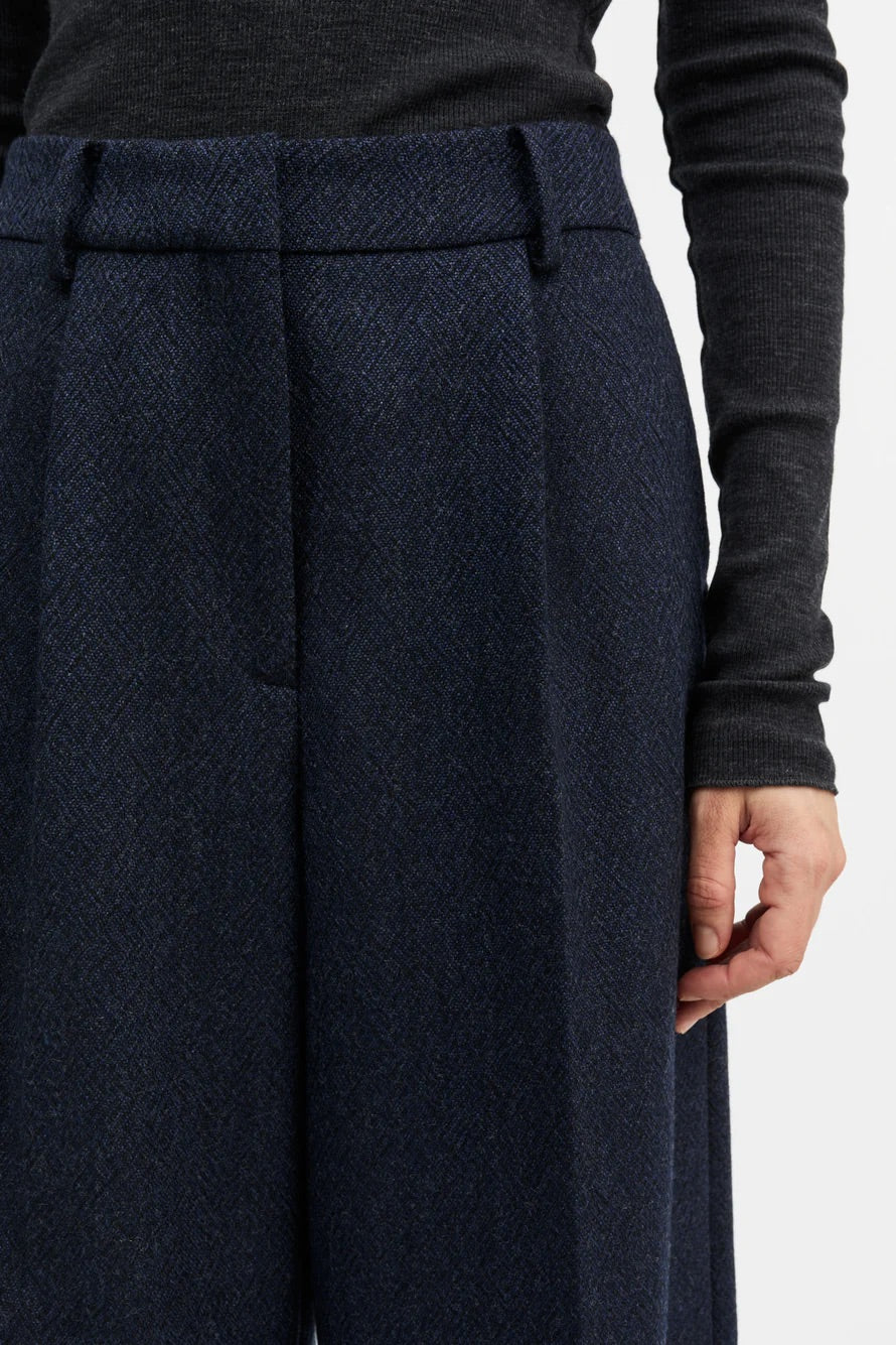 Thom Trousers Navy Black