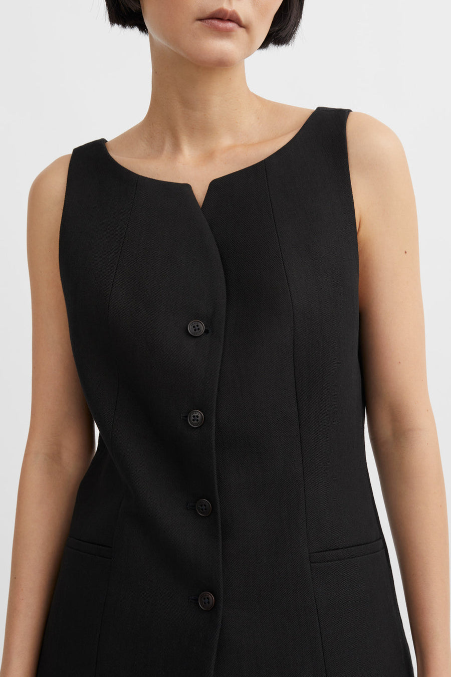 Toni Waistcoat Black