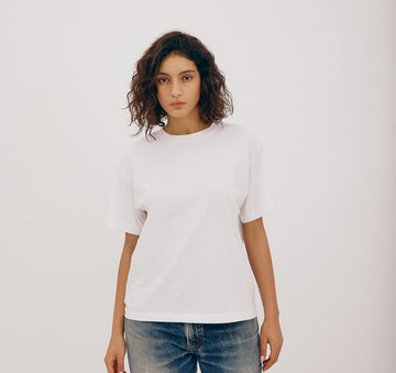 True Boxy Tee White