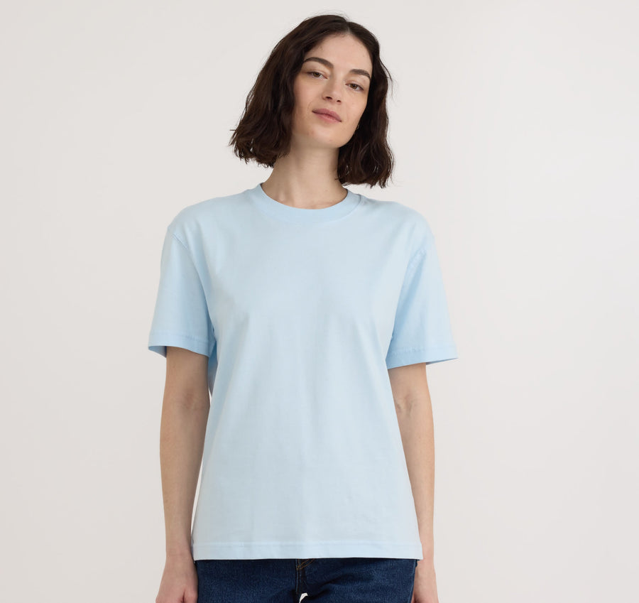 True Boxy Tee Light Blue