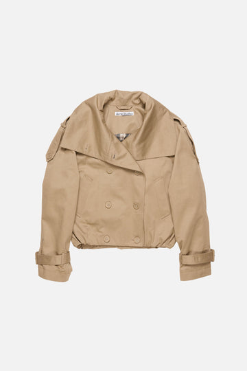 Twill Jacket Mud Beige