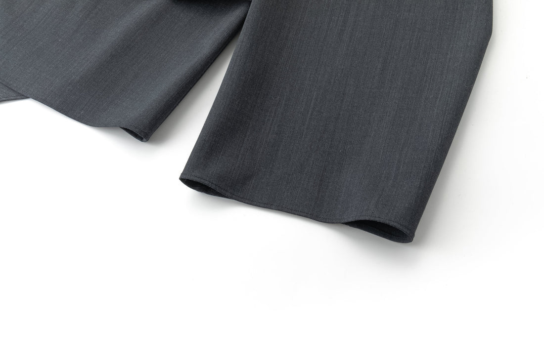 Astra Cape Shirt - Dark Grey