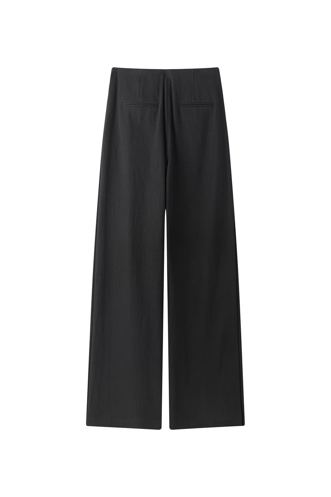 Astra Fold Trousers - Black