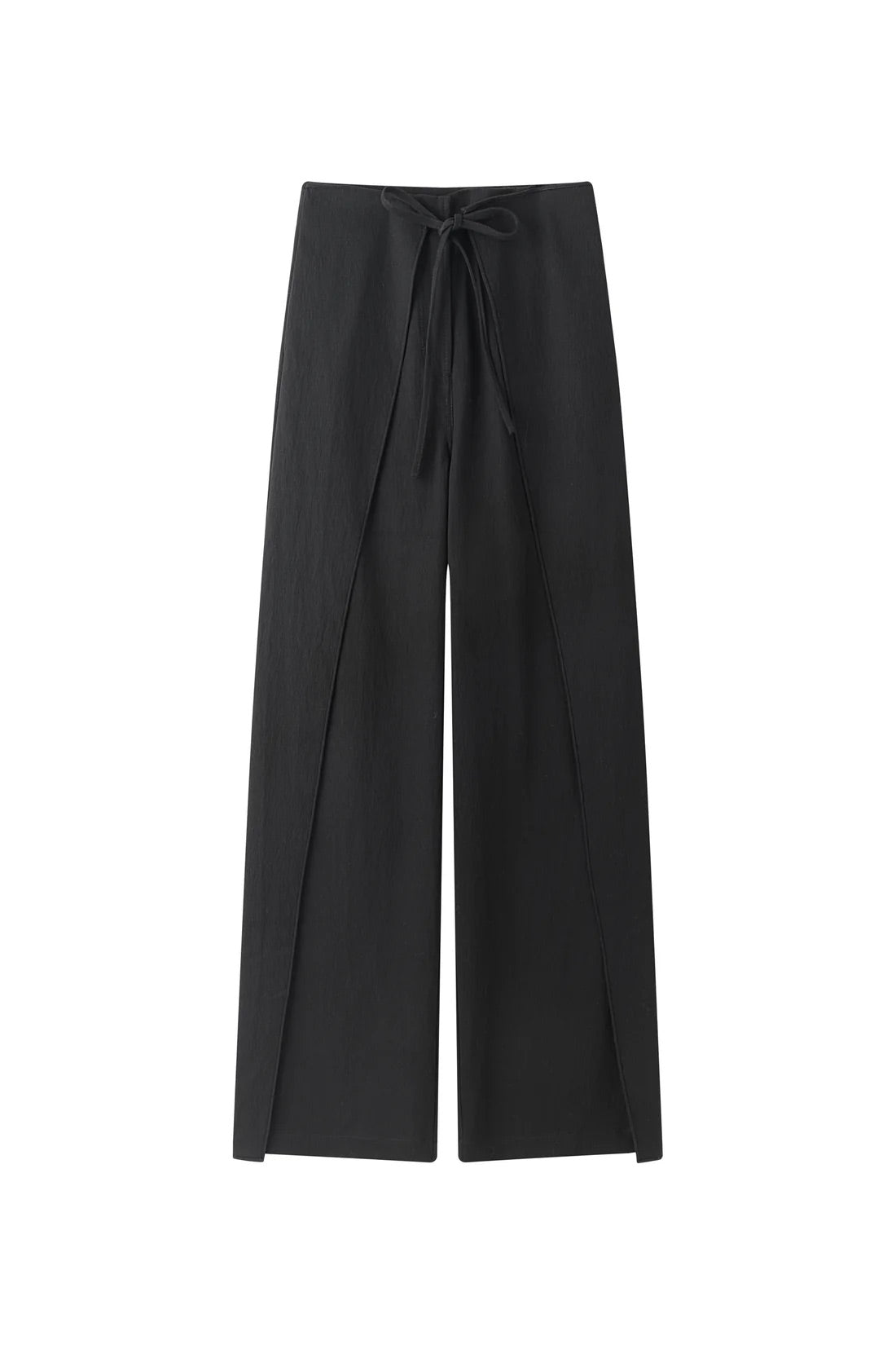Astra Fold Trousers - Black