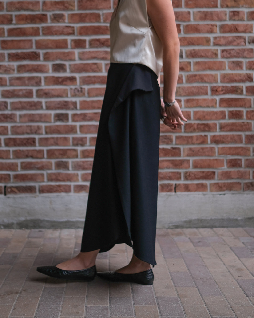 Astra Layered Skirt - Black