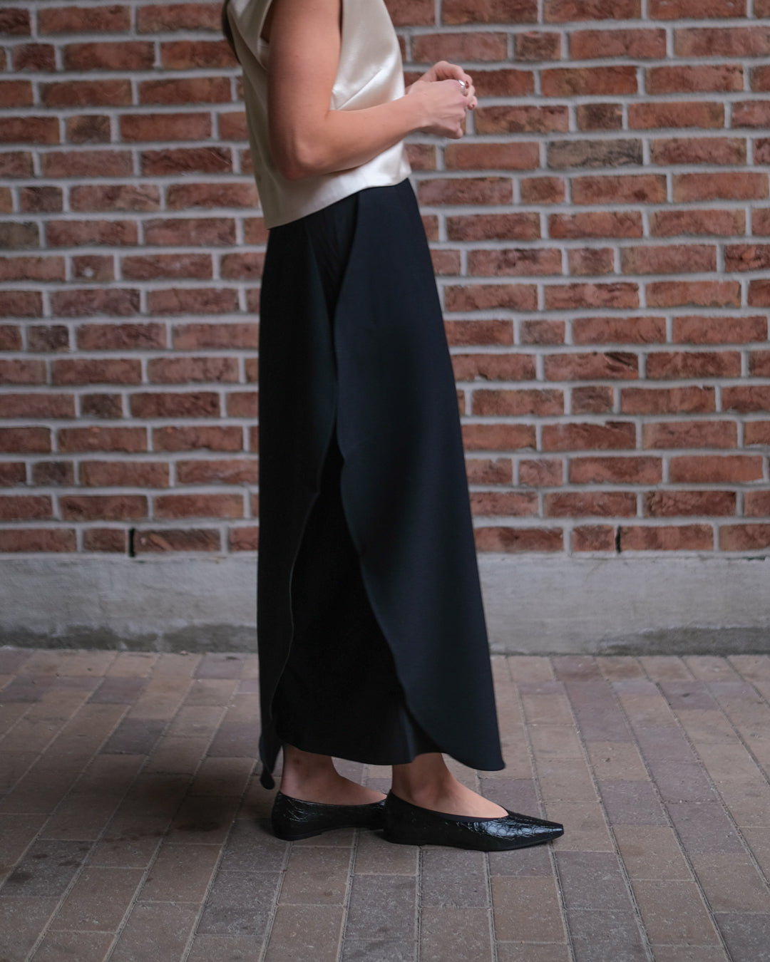 Astra Layered Skirt - Black