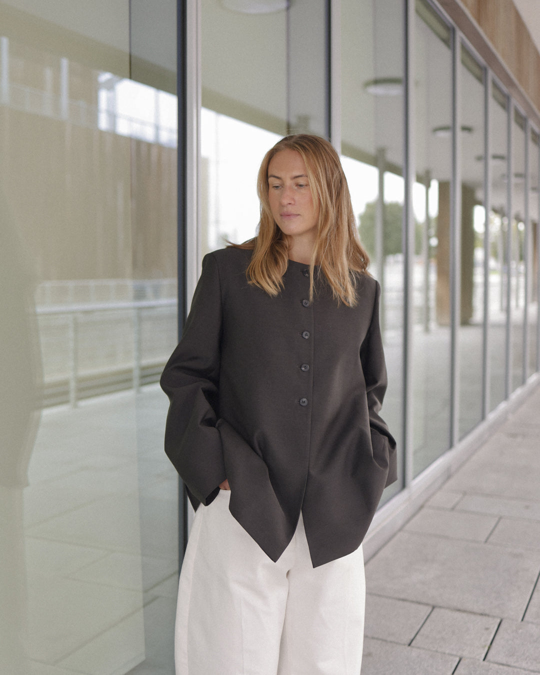 Aven Blazer - Dark Olive