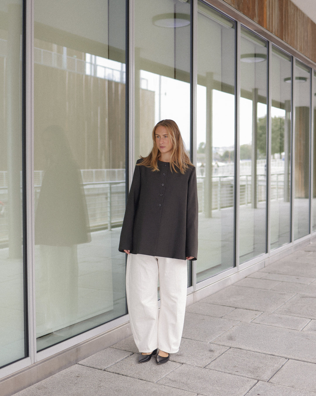 Aven Blazer - Dark Olive
