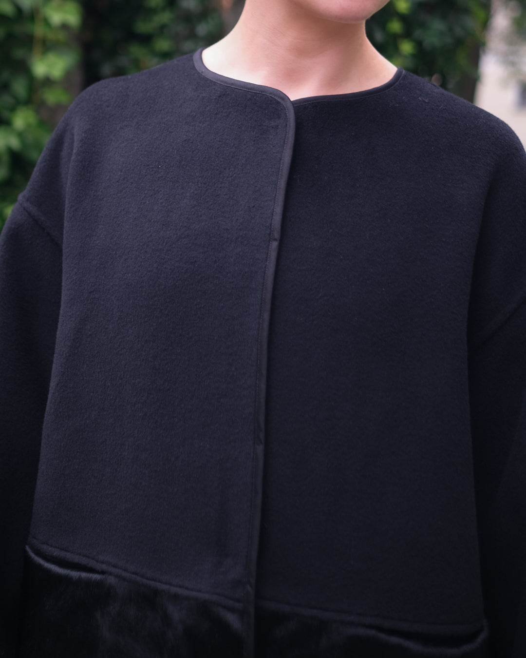 Esme Pony Coat - Black
