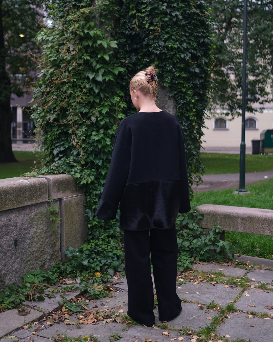 Esme Pony Coat - Black
