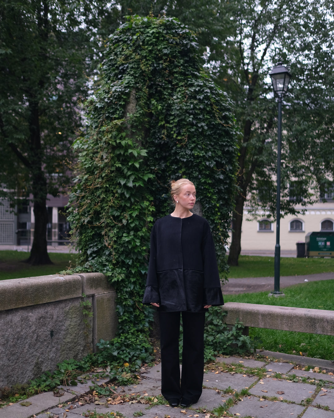 Esme Pony Coat - Black