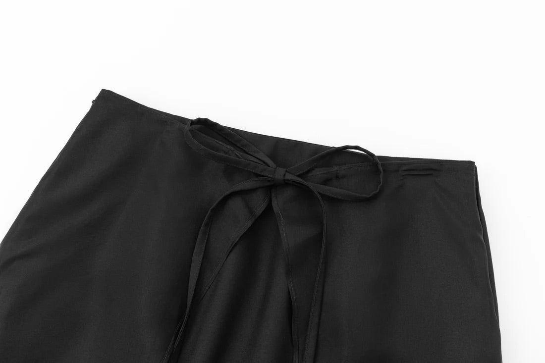 Sindy Layered Skirt - Black