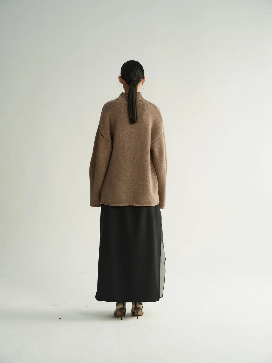 Sindy Layered Skirt - Black