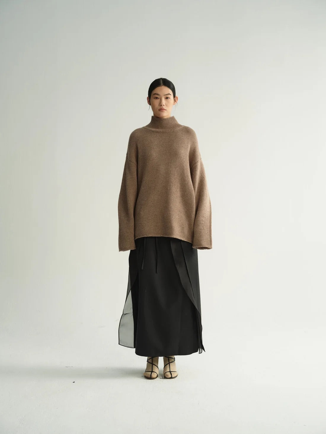Sindy Layered Skirt - Black