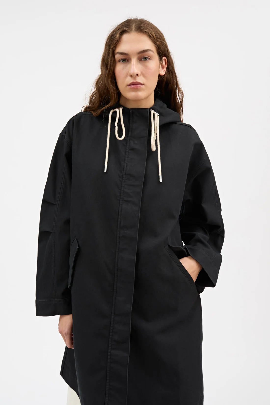 Village Parka Coat - Black