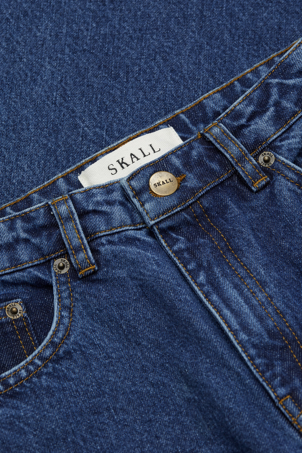 Willow Wide Jeans Mid Blue