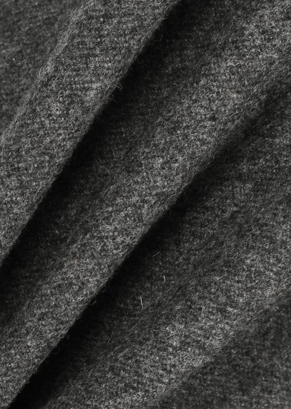 Wool Wrap Pants Charcoal