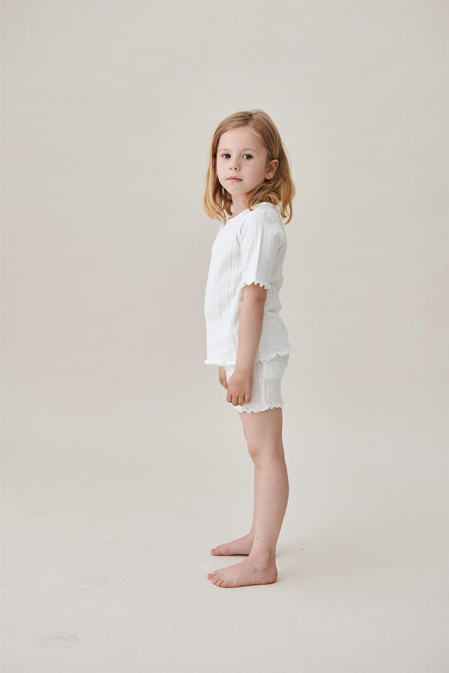 Musling Edie Shorts Off-White