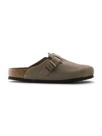 Boston Suede Leather Taupe