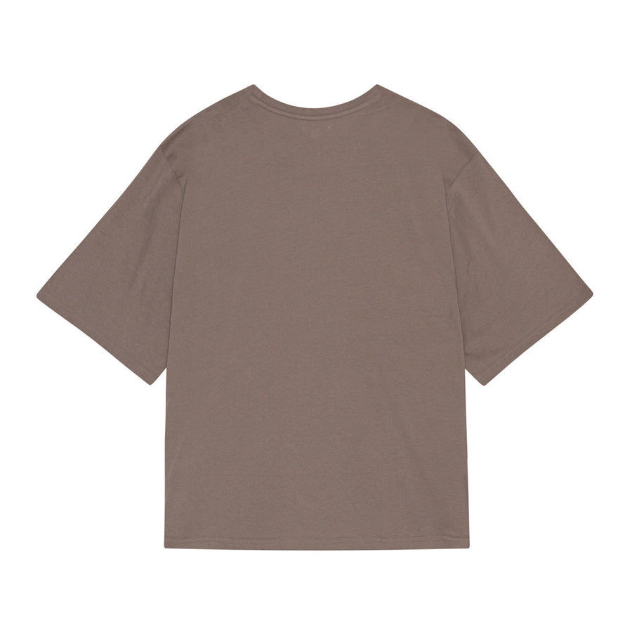 Andy Oversize Tee Cold Brown
