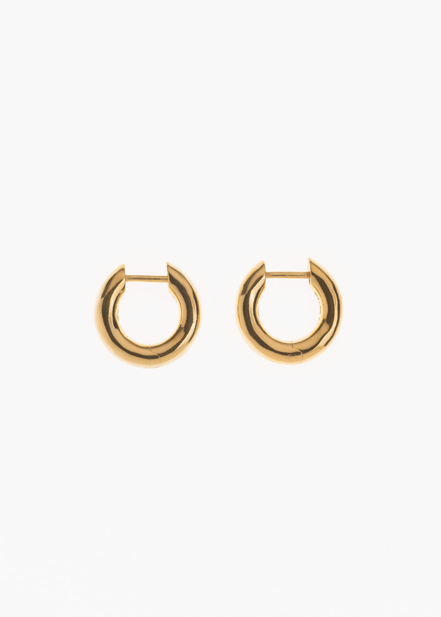 Almost Earrings Small Gold