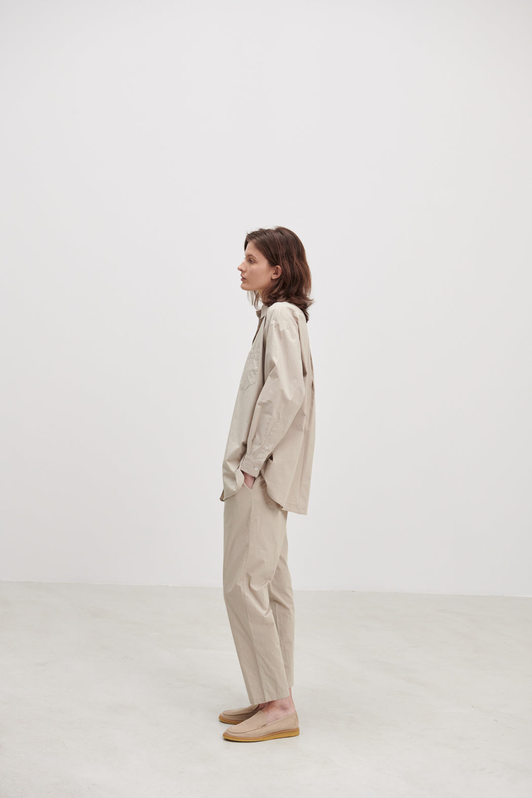 Edgar Shirt Light Grey