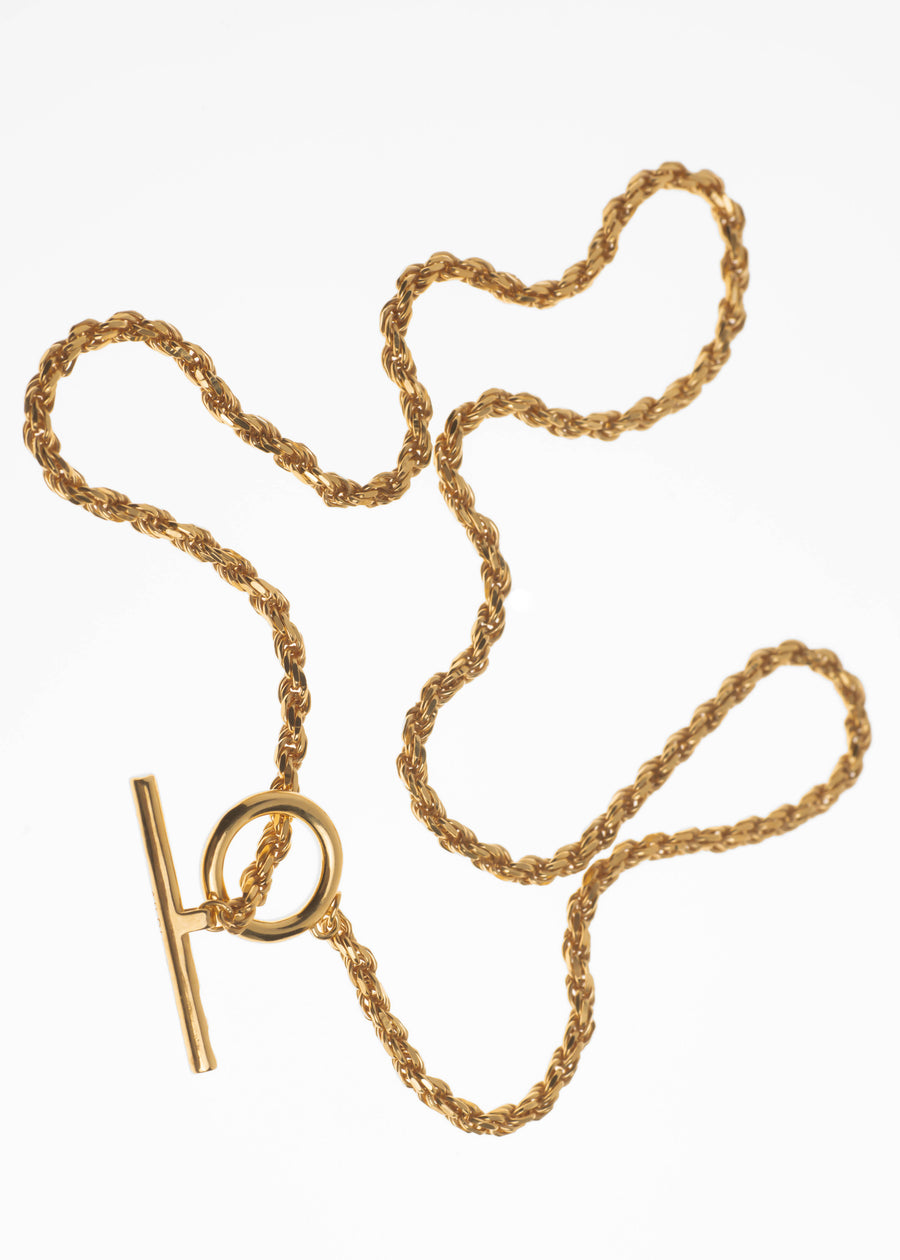 Rope Necklace Gold